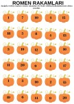 ROMEN RAKAMLARI ETKİNLİK