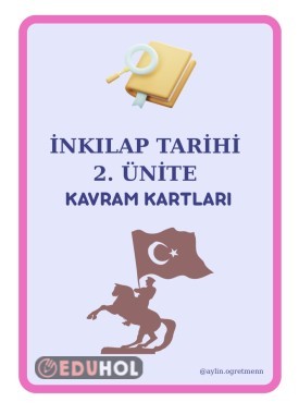 İnkılap Tarihi 2. Ünite Kavram Kartları