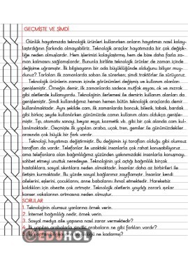 4.Sınıf - Sosyal Bilgiler - Geçmişte ve Şimdi Defter Özeti