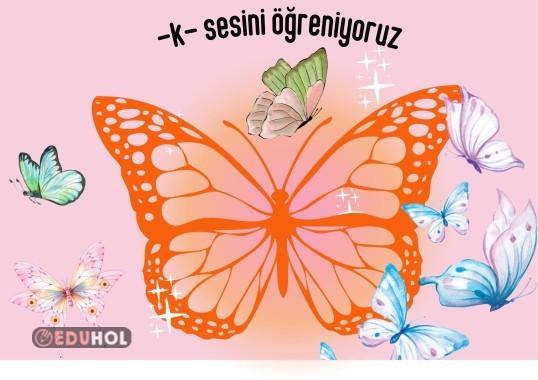 k sesi kelebek posteri