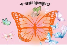 k sesi kelebek posteri