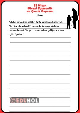 Maaarifin Kalbinde Çocuk- Hikaye Tamamlama