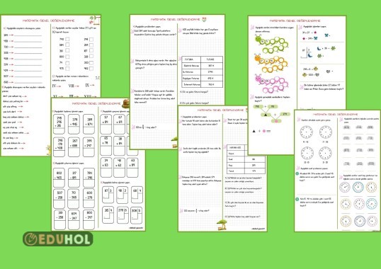 Matematik Genel Tekrar 3.sınıf