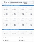 Matematik 4 işlem etkinliği