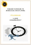 2017 PARASIZ YATILI BURSLULUK SINAVI ÇIKMIŞ SORULAR