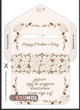 mothers day - anneler gunu zarf