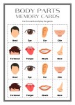 Body Parts Memory Cards