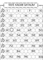 100e kadar sayma
