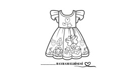 RAMAZAN BAYRAMI-BAYRAM ELBİSESİ BOYAMA-KIZ ÖĞRENCİLER