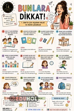 1. SINIFTA BUNLARA DİKKAT!