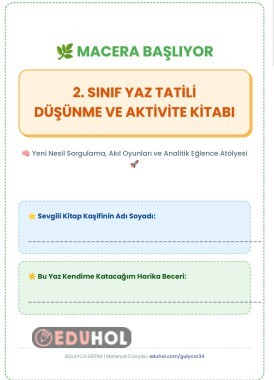 2.SINIF TATİL AKTİVİTE ATÖLYESİ