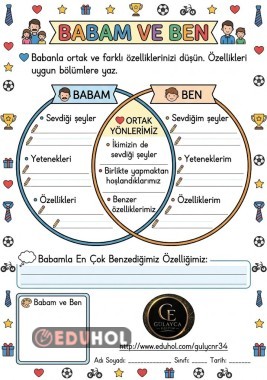 BABAM VE BEN VENN ŞEMASI