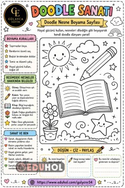 DOODLE SANATI  BOYAMA AKTİVİTESİ
