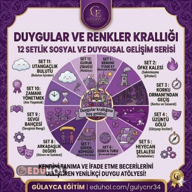 DUYGULAR VE RENKLER KRALLIĞI SET 12