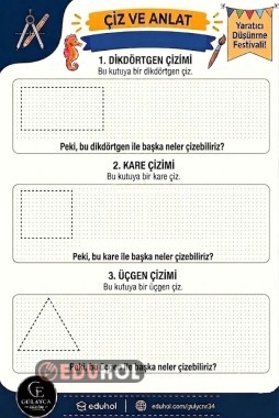 GEOMETRİK ŞEKİLLER ÇİZİMİ