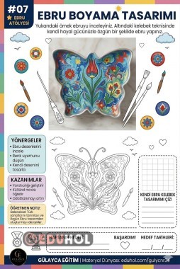 HAYAT BİLGİSİ SANAT EBRU TASARIMI 2