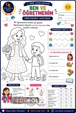 İlk Hafta Etkinlikleri/ Öğretmenimi Tanıyorum