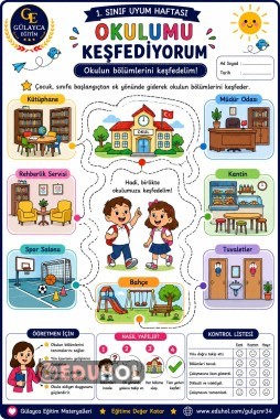 İlk Hafta Etkinlikleri/ Okulumuzu Keşfediyorum