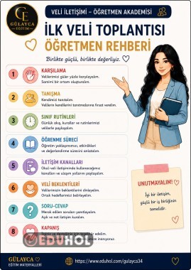 İLK VELİ TOPLANTISI REHBERİ