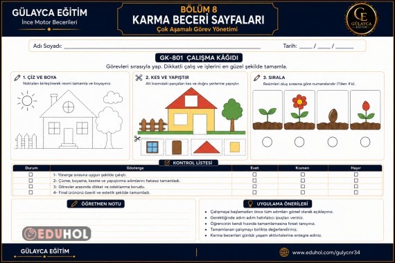 Karma Beceriler Çalışma Sayfası