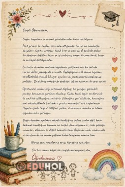 Mezuniyet Veda Mektubu