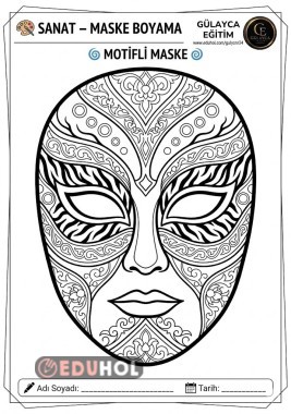 SANAT: MASKE BOYAMA 3