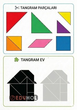 SOSYAL ETKİNLİK KARTLARI TANGRAM 3