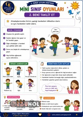 Uyum Haftası Mini Sınıf Oyunları/ Beni Takip Et