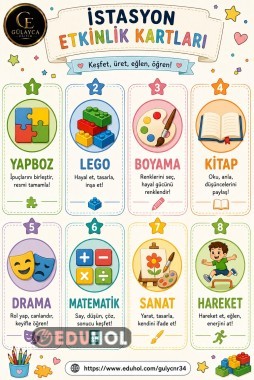 UYUM HAFTASI UYGULAMA REHBERİ/ İSTASYON ETKİNLİK KARTLARI