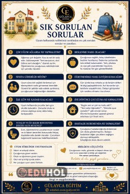 🌟 UYUM HAFTASI VELİ REHBER SETİ/ Sık Sorulan Sorular
