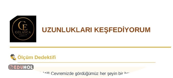 Uzunlukları Ölçme