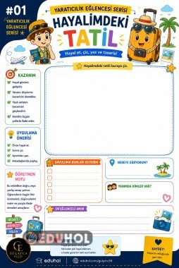 YARATICILIK EĞLENCESİ SERİSİ 1