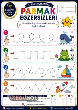 YAZMAYA HAZIRLIK/ Parmak Egzersizleri