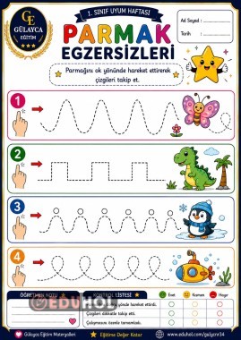 YAZMAYA HAZIRLIK/ Parmak Egzersizleri