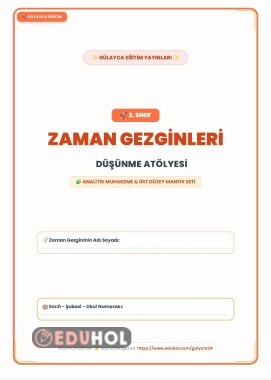 ZAMAN GEZGİNLERİ AKTİVİTE KİTABI