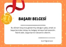 Başarı Belgesi