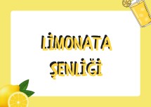 L Sesi Limonata Şenliği İçin Dijital Pano