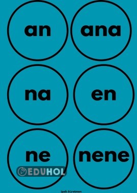 ANETİL HECE VE KELİMELER