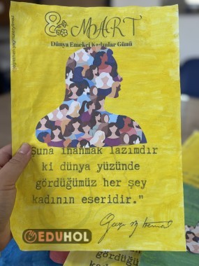 Kadınlar Günü Etkinliği Silüetlerle