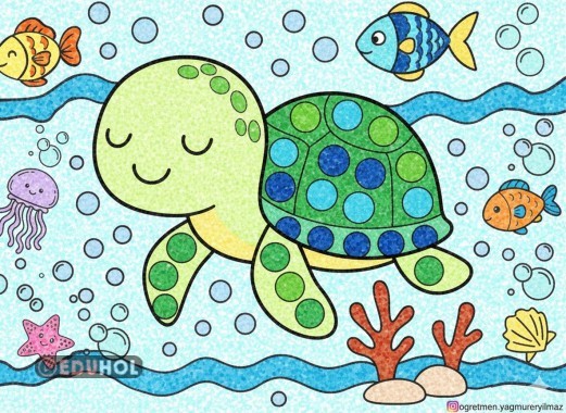 Kulak çubuğu ile boyama etkinliği