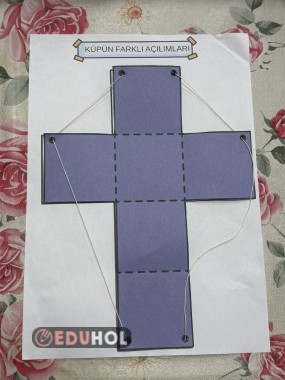 Küpün 11 farklı açılımı 3D