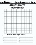 My City Word  Search
