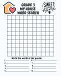 My House Word Search