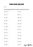 Toplama İşlemi