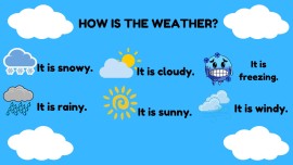 HOW IS THE WEATHER ?