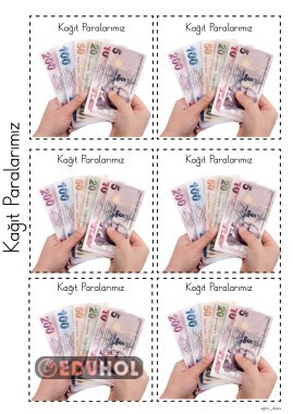 1.Sınıf Kağıt Paralarımız Defter Özeti İçin