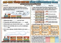 2.Sınıf Türkçe Dersi Süreç Değerlendirme 1