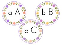 Alfabemiz (Akıllı tahta üstüne yapıştırmak için)