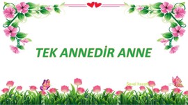 Bilmece “Anne” Anneler günü panosu