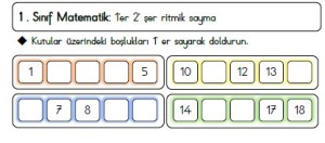 1'er ve 'şer sayma